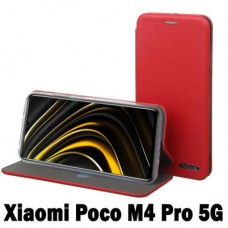 Чохол для мобільного телефона BeCover Exclusive Poco M4 Pro 4G Burgundy Red (707924) - Фото