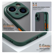 Чохол для мобільного телефона Armorstandart Frosted Matte Xiaomi Redmi Note 13 Pro 5G Dark Green (ARM71843) - Фото