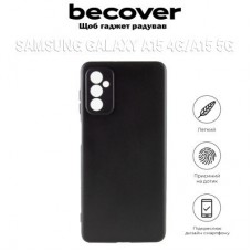 Чохол для мобільного телефона BeCover Samsung Galaxy A15 4G SM-A155/A15 5G SM-A156 Black (710738) - Фото