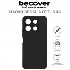 Чохол для мобільного телефона BeCover Xiaomi Redmi Note 13 4G Black (710646) - Фото