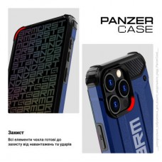 Чохол для мобільного телефона Armorstandart Panzer Samsung S24 Dark Blue (ARM73721) Чохол для мобільного телефона Armorstandart Panzer Samsung S24 Dark Blue (ARM73721) - Фото