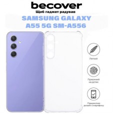 Чохол для мобільного телефона BeCover Anti-Shock Samsung Galaxy A55 5G SM-A556 Clear (710855) - Фото