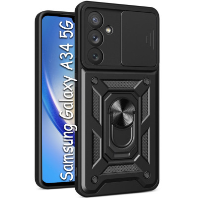 Чохол для мобільного телефона BeCover Military Samsung Galaxy A34 5G SM-A346 Black (709137)