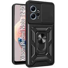 Чохол для мобільного телефона BeCover Military Xiaomi Redmi Note 12 4G Black (709155) - Фото