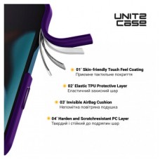 Чохол для мобільного телефона Armorstandart UNIT2 Apple iPhone 14 Purple (ARM69941) - Фото