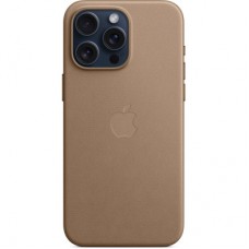 Чохол для мобільного телефона Apple iPhone 15 Pro Max FineWoven Case with MagSafe Taupe (MT4W3ZM/A) - Фото