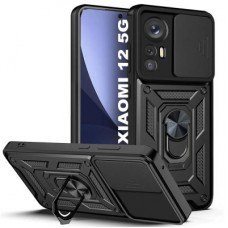 Чохол для мобільного телефона BeCover Military Xiaomi 12 5G Black (710019) - Фото