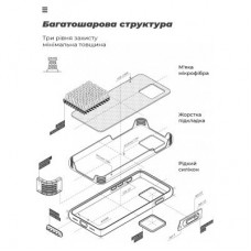 Чохол для мобільного телефона Armorstandart ICON Case Motorola G54 Power Camera cover Black (ARM70546) - Фото