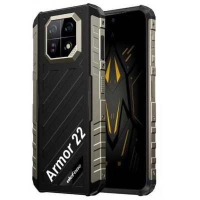 Протиударний телефон Ulefone Armor 22 8/256Gb Black IP69K улефон армор 22