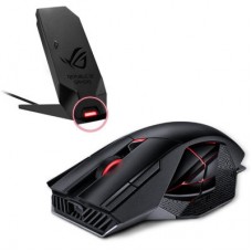 Мышка ASUS Rog Spatha X Wireless/USB Black (90MP0220-BMUA00) - Фото
