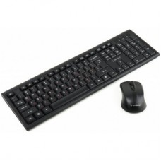 Комплект Gembird KBS-WM-03-UA Wireless Black (KBS-WM-03-UA) - Фото