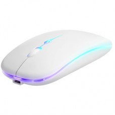 Мишка Defender Touch MM-997 Silent Wireless RGB White (52998) - Фото