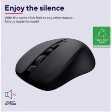 Мышка Trust Mydo Silent Wireless Black (25084) - Фото
