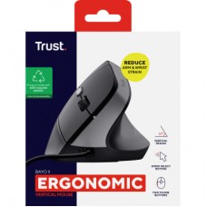Мышка Trust Bayo II Ergonomic USB Black (25144) - Фото