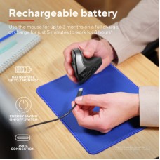 Мышка Trust Bayo 2 Ergonomic Wireless/USB-A Black (25145) - Фото