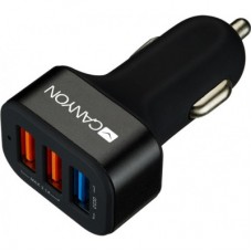 Зарядний пристрій Canyon Universal 3xUSB car adapter (CNE-CCA07B) - Фото