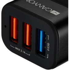 Зарядний пристрій Canyon Universal 3xUSB car adapter (CNE-CCA07B) - Фото