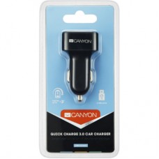 Зарядний пристрій Canyon Universal 3xUSB car adapter (CNE-CCA07B) - Фото
