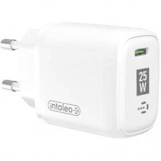 Зарядний пристрій Intaleo TCGQPD125 1хType-C 3A/25W QC/PD3.0 (1283126538827) Зарядний пристрій Intaleo TCGQPD125 1хType-C 3A/25W QC/PD3.0 (1283126538827) - Фото