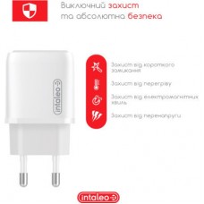 Зарядний пристрій Intaleo TCGQPD125 1хType-C 3A/25W QC/PD3.0 (1283126538827) Зарядний пристрій Intaleo TCGQPD125 1хType-C 3A/25W QC/PD3.0 (1283126538827) - Фото