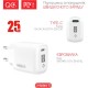 Зарядний пристрій Intaleo TCGQPD125 1хType-C 3A/25W QC/PD3.0 (1283126538827) Зарядний пристрій Intaleo TCGQPD125 1хType-C 3A/25W QC/PD3.0 (1283126538827)