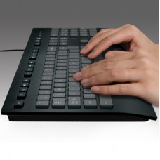Клавіатура Logitech K280e for Business USB UA Black (920-005217) - Фото