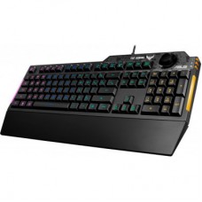 Клавіатура ASUS TUF Gaming K1 USB UA Black (90MP01X0-BKMA00) - Фото