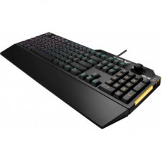 Клавіатура ASUS TUF Gaming K1 USB UA Black (90MP01X0-BKMA00) - Фото
