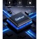 Зарядний пристрій Ugreen 3xUSB 140 W GaN (2xUSB-C+USB-A) CD289 with C to Cable 1.5 м White (15339)