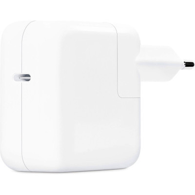 Зарядний пристрій Apple 30W USB-C Power Adapter, Model A2164 (MW2G3ZM/A)