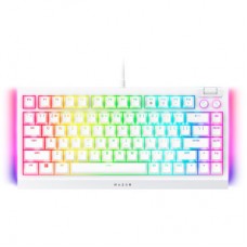 Клавіатура Razer BlackWidow V4 75 USB UA White (RZ03-05001700-R3M1) - Фото