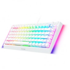 Клавіатура Razer BlackWidow V4 75 USB UA White (RZ03-05001700-R3M1) - Фото