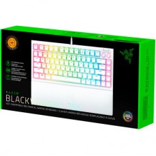 Клавіатура Razer BlackWidow V4 75 USB UA White (RZ03-05001700-R3M1) - Фото