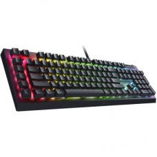 Клавіатура Razer BlackWidow V4 X Yellow Switch USB RU Black (RZ03-04702500-R3R1) - Фото