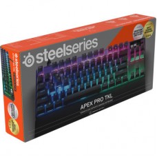 Клавіатура SteelSeries Apex Pro TKL 2023 USB UA Black (64856) - Фото