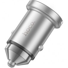 Зарядний пристрій HOCO NZ10 Handy USB-A/Type-C Silver (6942007601825) - Фото