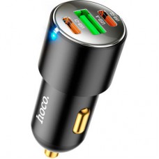 Зарядное устройство HOCO NZ6 2xType-C, USB-A Black (6931474765185) - Фото