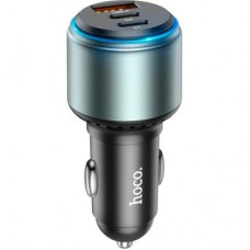 Зарядний пристрій HOCO NZ9 USB-A/Type-C Black (6931474795113) - Фото