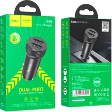 Зарядний пристрій HOCO Z49 Level 2xUSB Black (6931474795601) - Фото