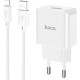 Зарядний пристрій HOCO C106A charger set (iP) White (6931474783899)