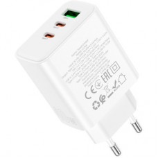 Зарядний пристрій HOCO C126A Pure White (6931474798725) - Фото