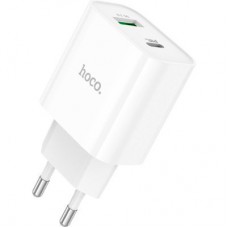 Зарядное устройство HOCO C80A Plus Rapido White (6931474779885) - Фото
