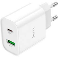 Зарядное устройство HOCO C80A Plus Rapido White (6931474779885) - Фото