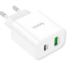 Зарядное устройство HOCO C80A Plus Rapido White (6931474779885) - Фото