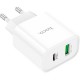 Зарядное устройство HOCO C80A Plus Rapido White (6931474779885)