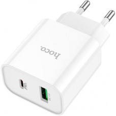 Зарядное устройство HOCO C80A Plus Rapido White (6931474779885) - Фото