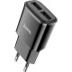 Зарядний пристрій HOCO C88A Black (6931474749482)
