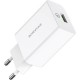 Зарядное устройство BOROFONE BA21A Long journey single port QC3.0 charger set (Type-C) White (BA21ACW)
