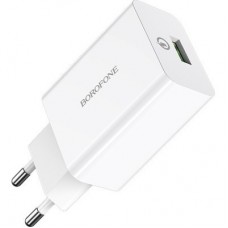 Зарядний пристрій BOROFONE BA21A White (BA21AW) - Фото