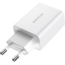 Зарядний пристрій BOROFONE BA21A White (BA21AW) - Фото